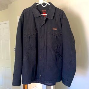 Patagonia insulated denim jacket